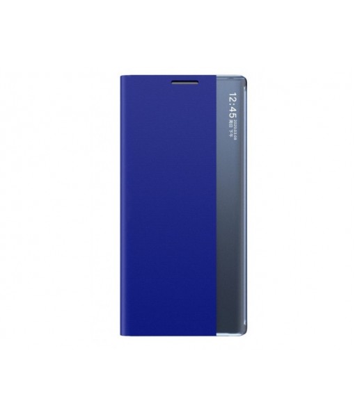 Husa Samsung Galaxy Note 20, Flip Cover Smart Sleep Albastru